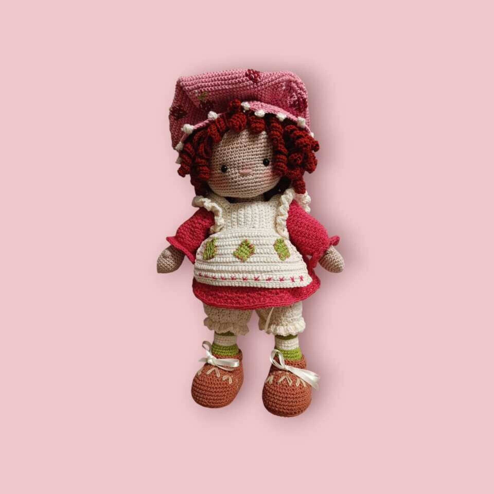 Muñeca Amigurumi "Fresita" - 5